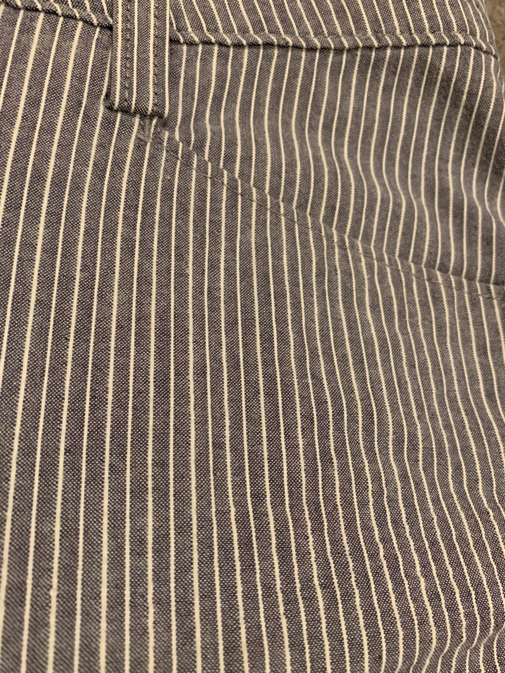 Lee Thin Striped Cotton Blend Pants - Picture 7 of 7